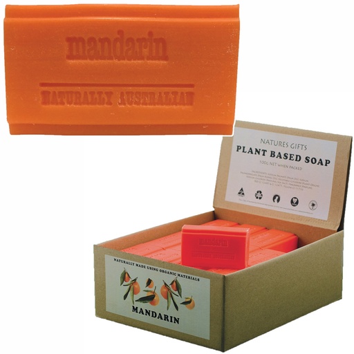 CLOVER FIELDS | Natures Gifts Plant Based Soap Mandarin, 100g