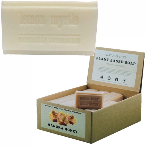 CLOVER FIELDS | Natures Gifts Plant Based Soap Manuka Honey,  100g