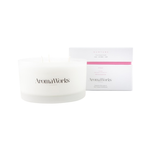 AROMAWORKS | 3 Wick Candle Nurture Large 400g