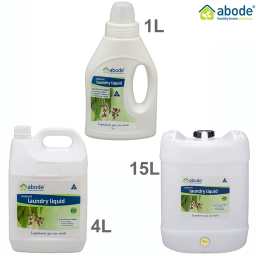 ABODE | Laundry Liquid (Front & Top Loader) Blue Mallee Eucalyptus
