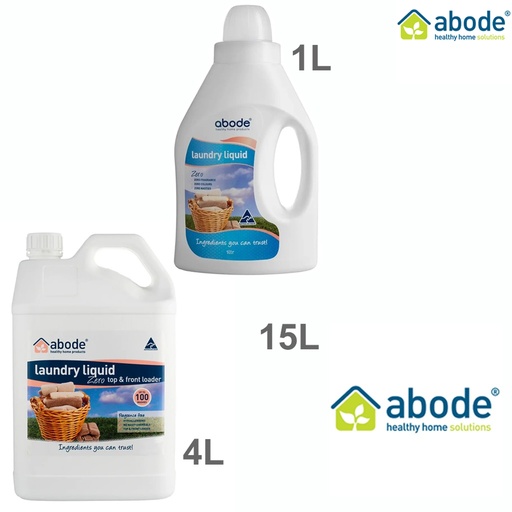 ABODE | Laundry Liquid (Front & Top Loader) Zero