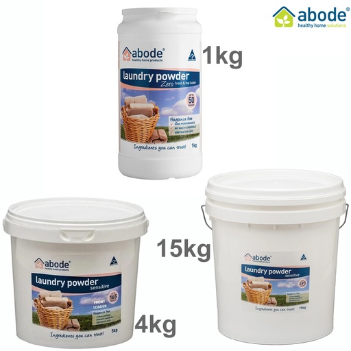 ABODE | Laundry Powder (Front & Top Loader) Zero