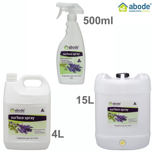 ABODE | Surface Spray Wild Lavender & Mint Spray