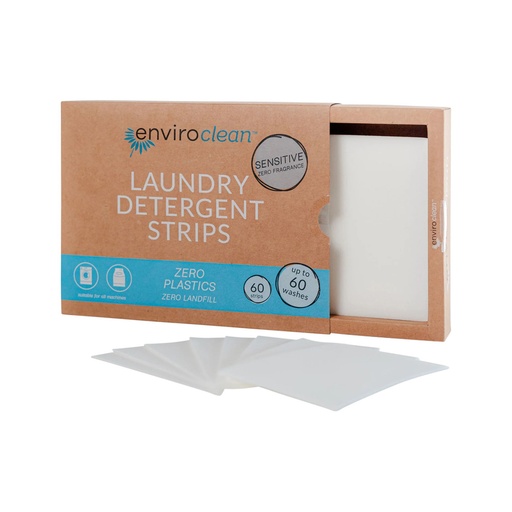 ENVIROCLEAN | Laundry Detergent Strips Sensitive x 60 Pack
