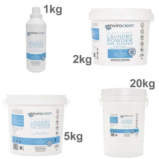 ENVIROCLEAN | Plant Based Laundry Powder Pre-Soaker