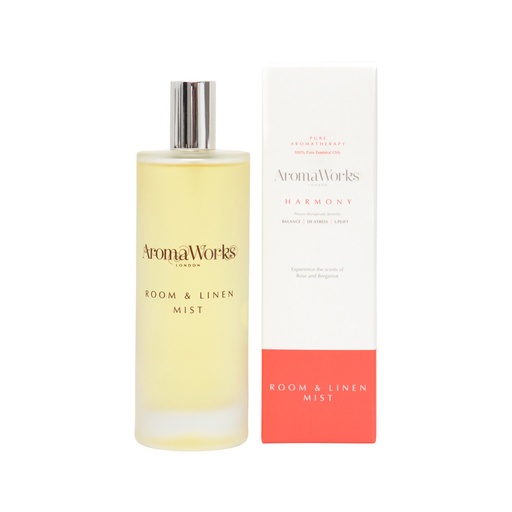 AROMAWORKS | Room & Linen Mist Harmony 100ml