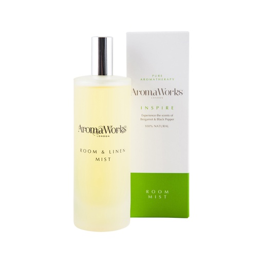 AROMAWORKS | Room & Linen Mist Inspire 100ml