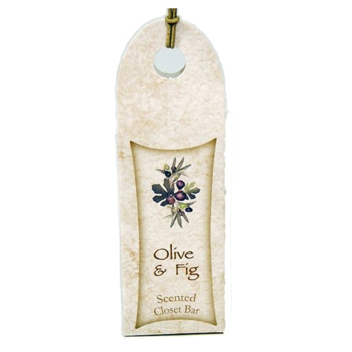 CLOVER FIELDS | Olive & Fig Scented Closet Bar, 38g