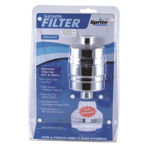 NATURE'S SUNSHINE | Sprite Shower Filter Unit Chrome