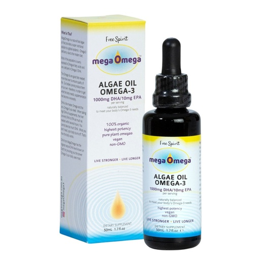 FREE SPIRIT | MegaOmega Algae Oil Omega-3, 50ml