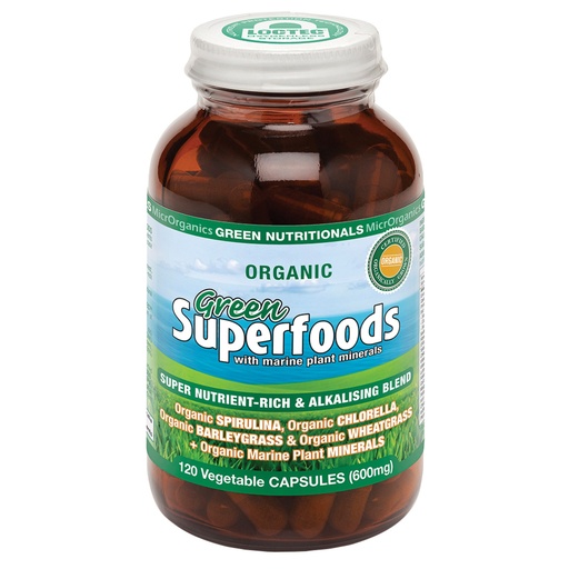 GREEN NUTRITIONALS | 綠色超食品 600毫克 120粒