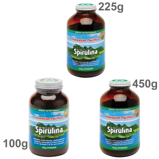 GREEN NUTRITIONALS | Hawaiian Pacifica Spirulina Powder