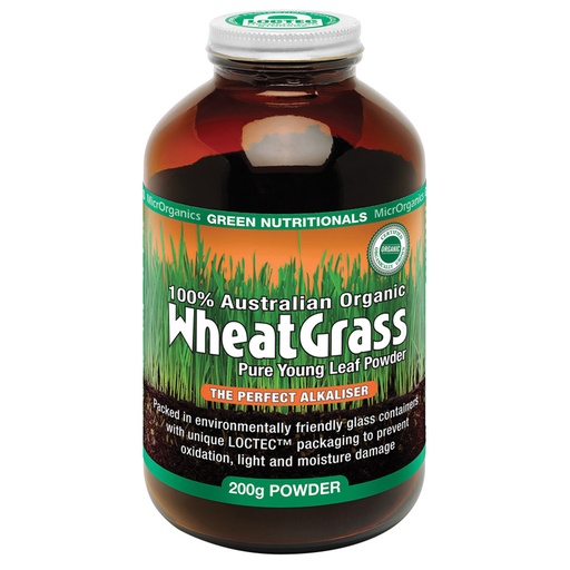 GREEN NUTRITIONALS | 有機澳大利亞小麥草粉 200克
