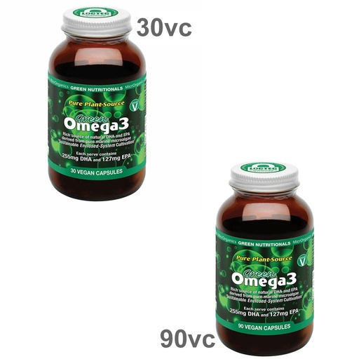 GREEN NUTRITIONALS | 純植物來源綠色Omega-3