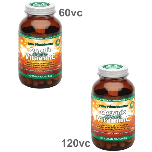GREEN NUTRITIONALS | 純植物來源有機綠色維他命C