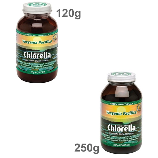 GREEN NUTRITIONALS | Yaeyama Pacifica Chlorella Powder