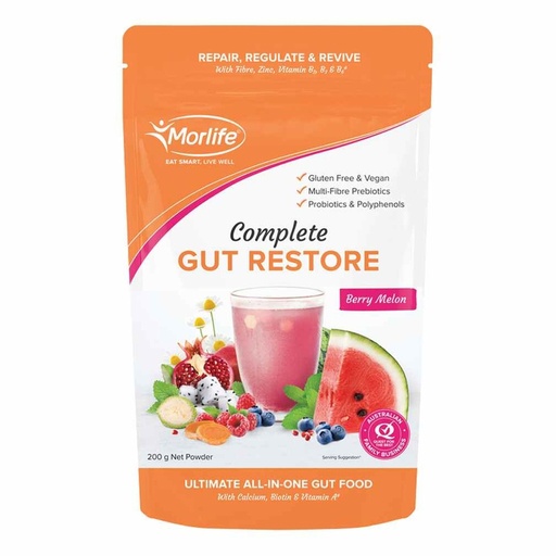 MORLIFE | Complete Gut Restore Berry Melon 200g