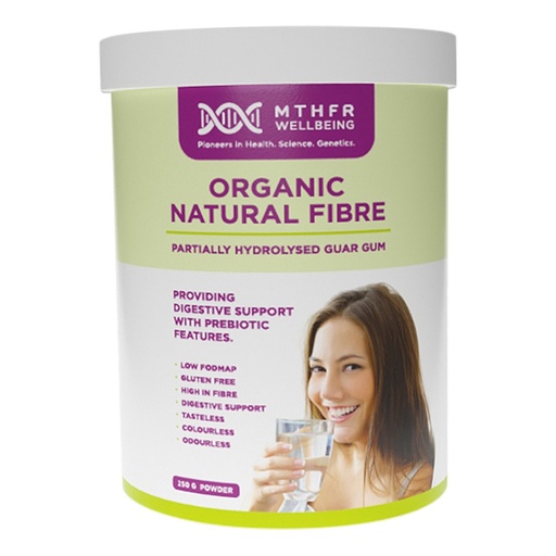 MTHFR WELLBEING | Organic Natural Fibre (Partially Hydrolysed Guar Gum) 250g