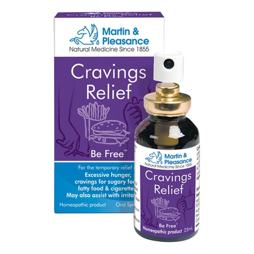 MARTIN & PLEASANCE | Homoeopathic Complexes Cravings Relief Spray 25ml
