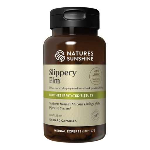 NATURE'S SUNSHINE | Slippery Elm 360mg 100c