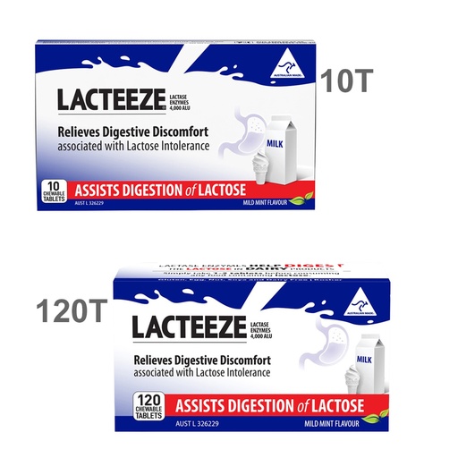 LACTEEZE | 嚼片（淡薄荷味）