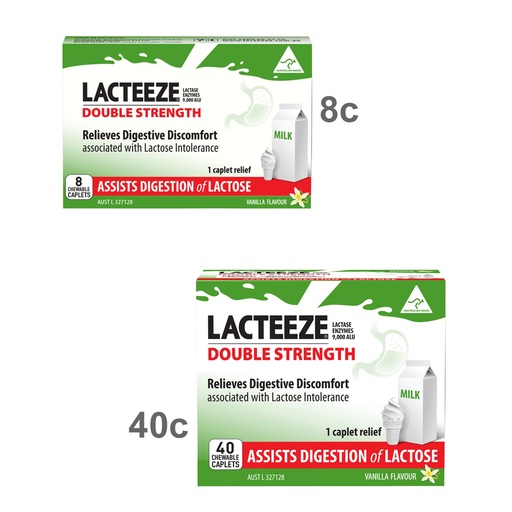 LACTEEZE | 雙效嚼片（香草味）