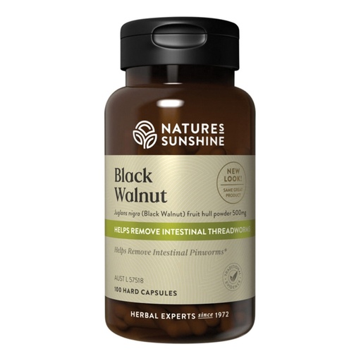 NATURE'S SUNSHINE | Black Walnut 500mg 100c