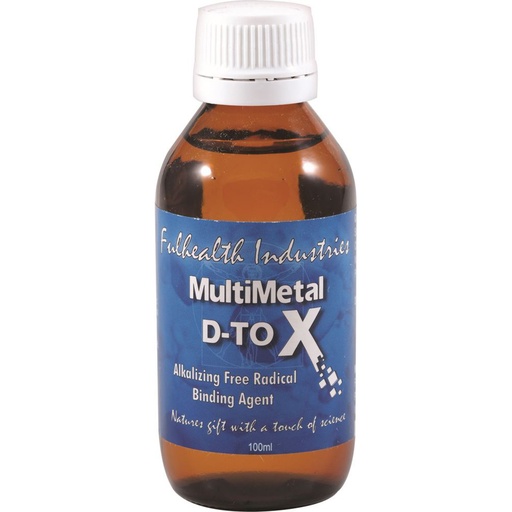 FULHEALTH INDUSTRIES | MultiMetal D-ToX, 100ml