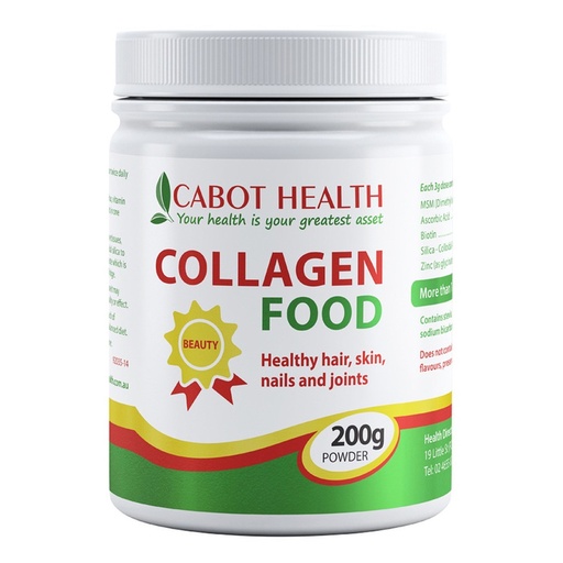CABOT HEALTH |  Collagen Food 200g