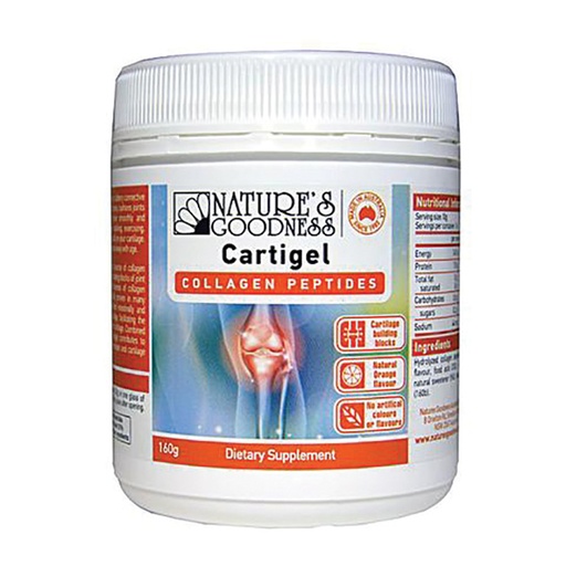 NATURE'S GOODNESS | Cartigel Collagen Peptides 160g