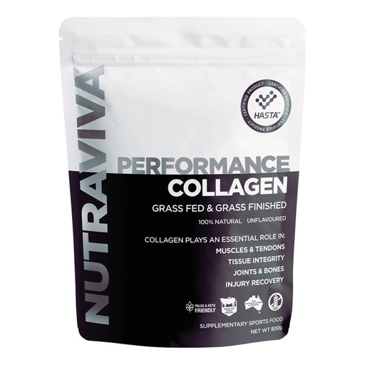 NUTRAVIVA | 性能膠原蛋白 (牛肉) 無味 800 克