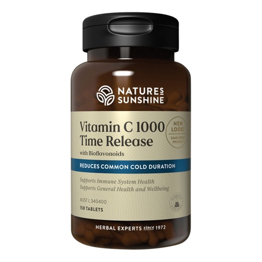 NATURE'S SUNSHINE | Vitamin C 1000 Timed Release (with Bioflavonoids) 150t