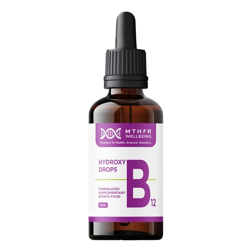 MTHFR WELLBEING | Hydroxy B12 Drops 30ml