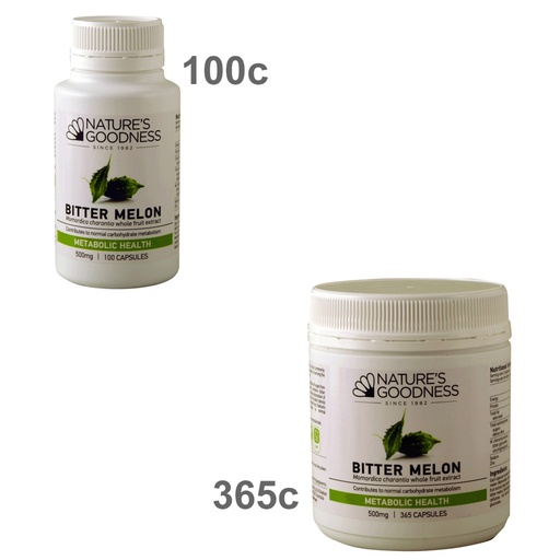 NATURE'S GOODNESS | Bitter Melon Capsules 500mg