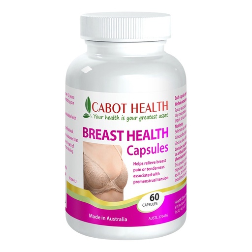 CABOT HEALTH | 乳房健康膠囊，60粒