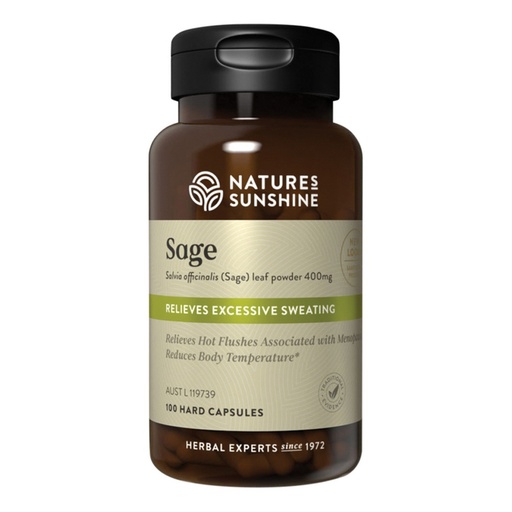 NATURE'S SUNSHINE | Sage 400mg 100c