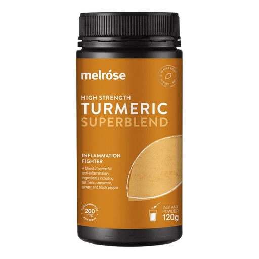 MELROSE | High Strength Turmeric Superblend Instant Powder 120g