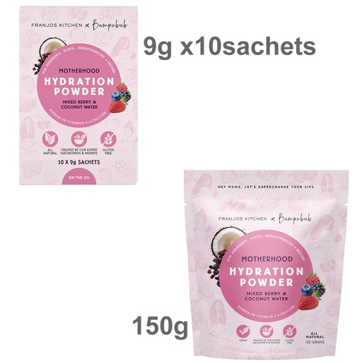 FRANJOS KITCHEN | Motherhood Hydration Powder Mixed Berry & Coconut Water