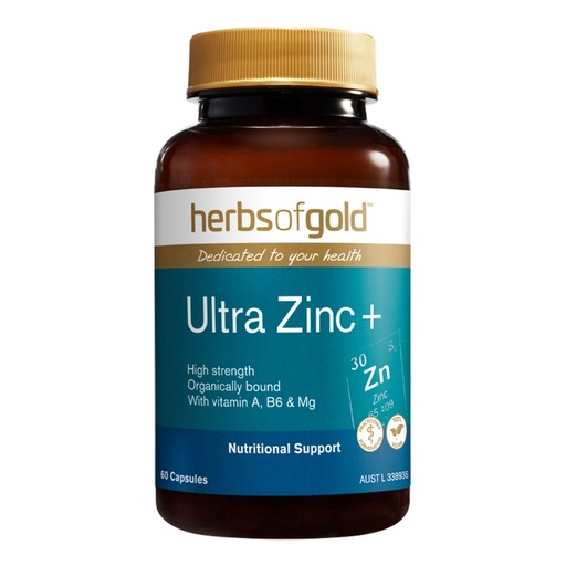 HERBS OF GOLD | Ultra Zinc+ 60c
