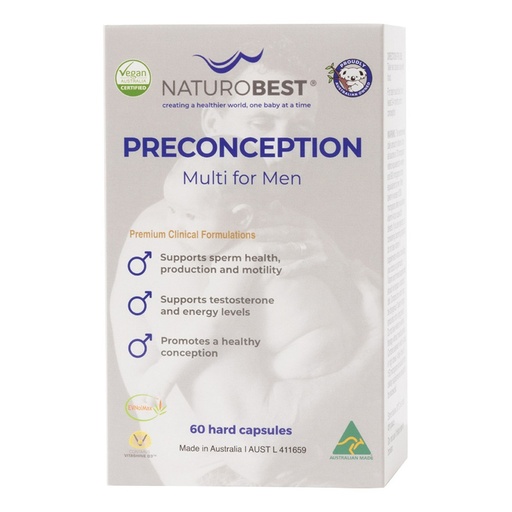 NATUROBEST | Preconception Multi for Men 60c