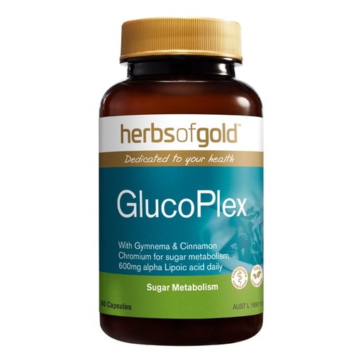 HERBS OF GOLD | GlucoPlex 60c