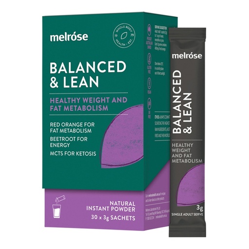 MELROSE | Balanced & Lean Sachet 3g x 30 Pack