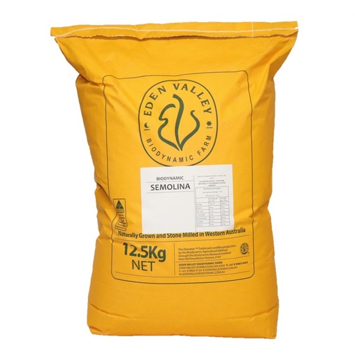 EDEN VALLEY | Semolina (Durum), 12.5kg