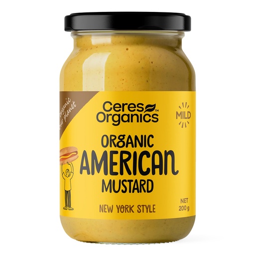 CERES ORGANICS |  American Mustard  200g