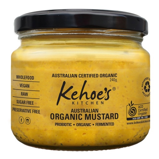 KEHOE'S KITCHEN ｜ 澳洲黃芥末醬 240g