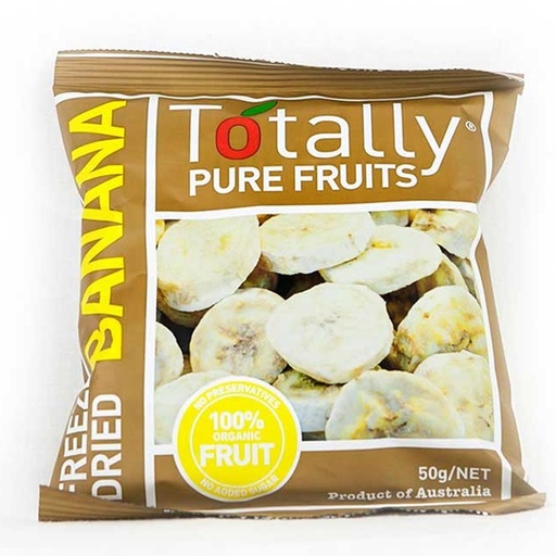 TOTALLY PURE FRUITS | Snap Dried Banana 50g