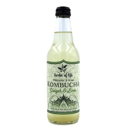 HERBS OF LIFE | 康普茶 – 薑和萊姆，330ml