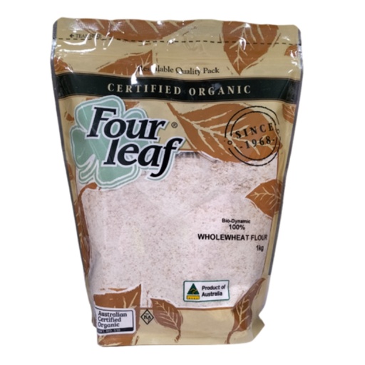 FOUR LEAF | 100% Wholemeal Flour, 1kg