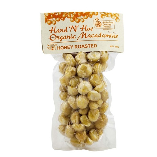 HAND N HOE | Macadamia Nut – Honey Roasted  200g