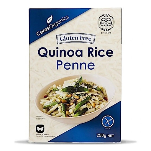 CERES ORGANICS | Pasta – Penne Quinoa Rice, 250g